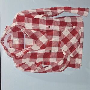 🐃 Buffalo checkered plaid hoodie. Size M